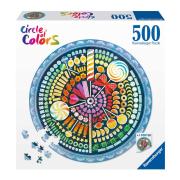 Ravensburger rundes Bonbon-Puzzle 500 Teile