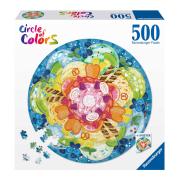 Ravensburger Kreisförmiges Eisbecher-Puzzle 500 Teile