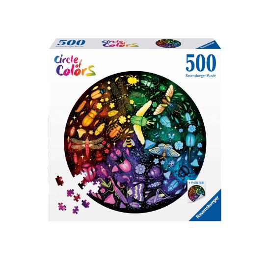 Ravensburger Kreisförmiges Insektenpuzzle mit 500 Teilen