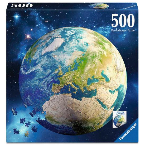 Ravensburger Die Erde Rundpuzzle 500 Teile