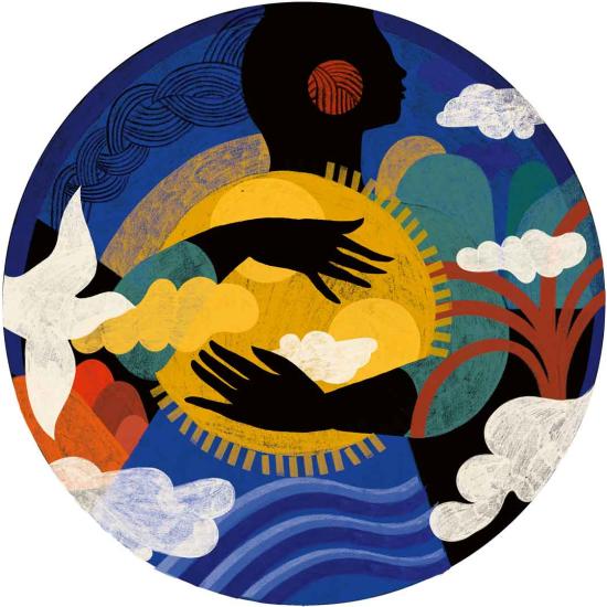 Ravensburger Little Sun Feel Kreispuzzle 500 Teile