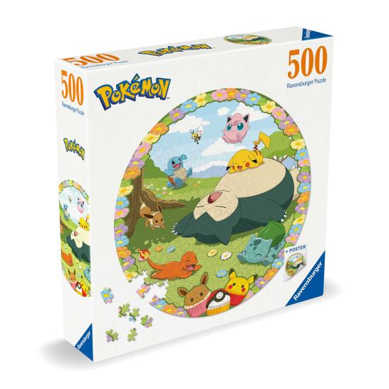 Ravensburger Pokemon Rundpuzzle 500 Teile