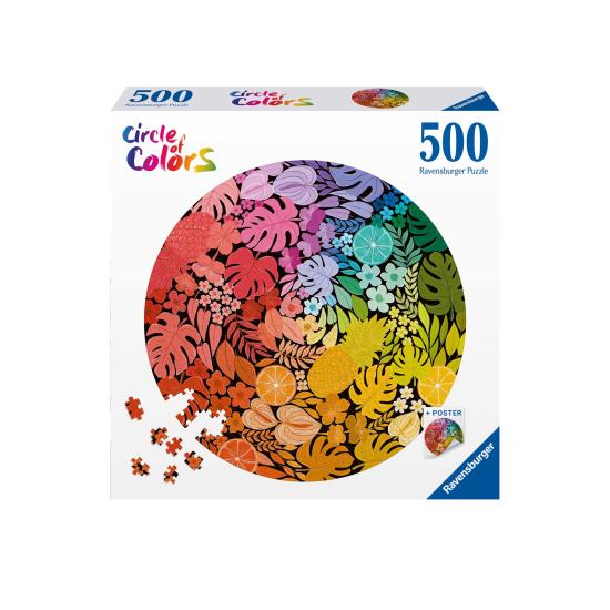 Ravensburger Tropisches Rundpuzzle 500 Teile