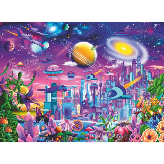 Ravensburger Cosmic City XXL Puzzle 200P