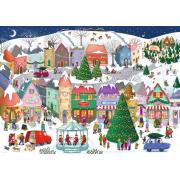 Puzzle Ravensburger Zauberhafte Weihnachtsstadt 1000 Teile