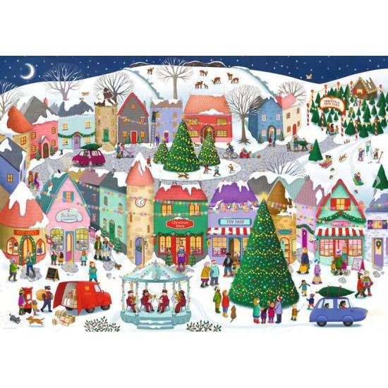 Puzzle Ravensburger Zauberhafte Weihnachtsstadt 1000 Teile