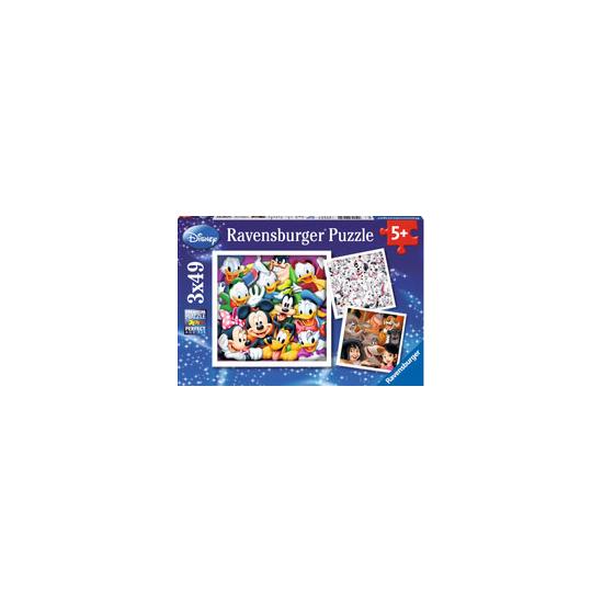 Ravensburger Disney Classics Puzzle 3 x 49 Teile