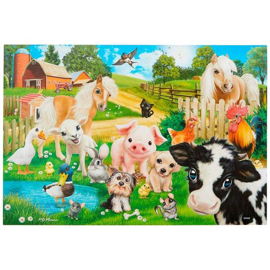 Ravensburger Animal Club Puzzle 2x24 Teile
