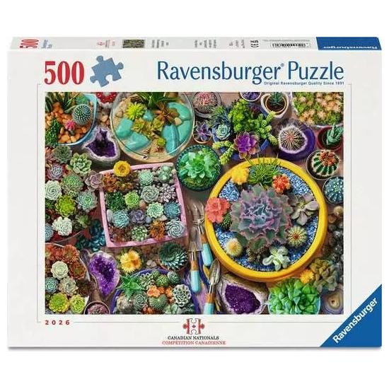 Puzzle Ravensburger Kaktussammlung 500 Teile