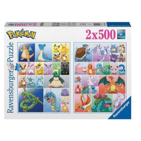 Ravensburger Puzzle Pokemon Collection 2x500 Teile