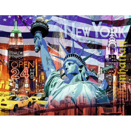 Ravensburger Collage New York Puzzle 2000 Teile