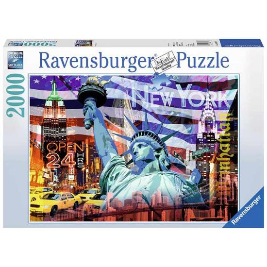 Ravensburger Collage New York Puzzle 2000 Teile