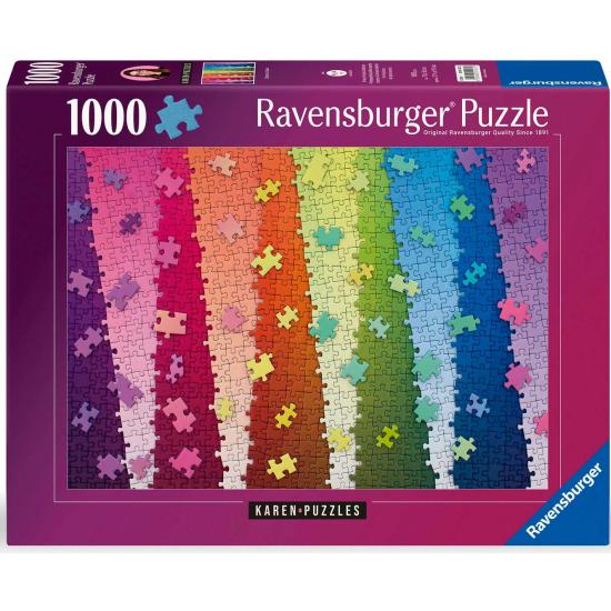 Puzzle Ravensburger Farben über Farben 1000 Teile