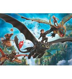 Puzzle Ravensburger Drachenzähmen leicht gemacht 150 XXL Teile