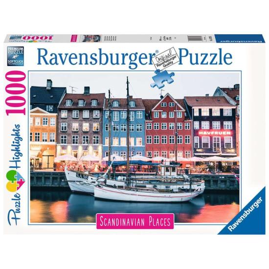 Ravensburger Kopenhagen, Dänemark 1000-teiliges Puzzle Ravensburger Kopenhagen, Dänemark 1000-teiliges Puzzle