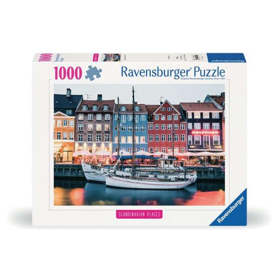Puzzle Ravensburger Copenhague, Dänemark 1000-teiliges
