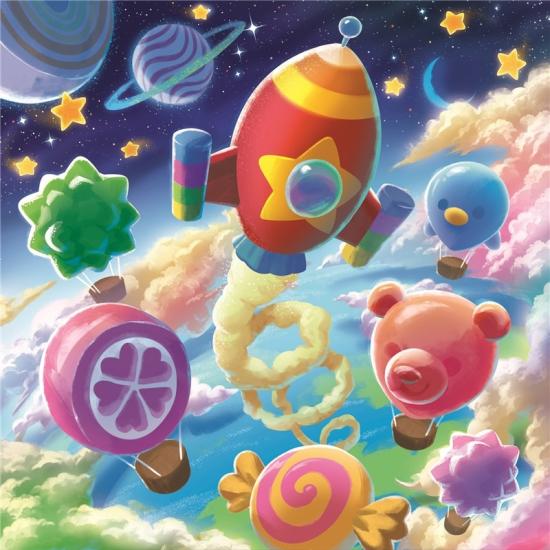 Puzzle Ravensburger Sweet Coast mit 3x49 Teilen