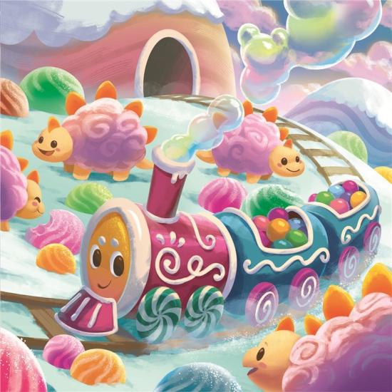 Puzzle Ravensburger Sweet Coast mit 3x49 Teilen