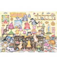Puzzle Ravensburger Crazy Cat's Jelly Jamboree 1000 Teile