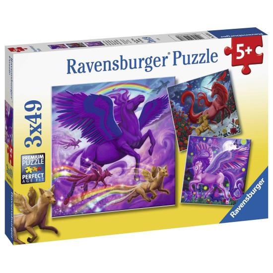 Ravensburger Mythologische Kreaturen Puzzle 3x49 Teile