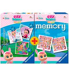 Puzzle Ravensburger Cry Babies 25+36+49 + Memory