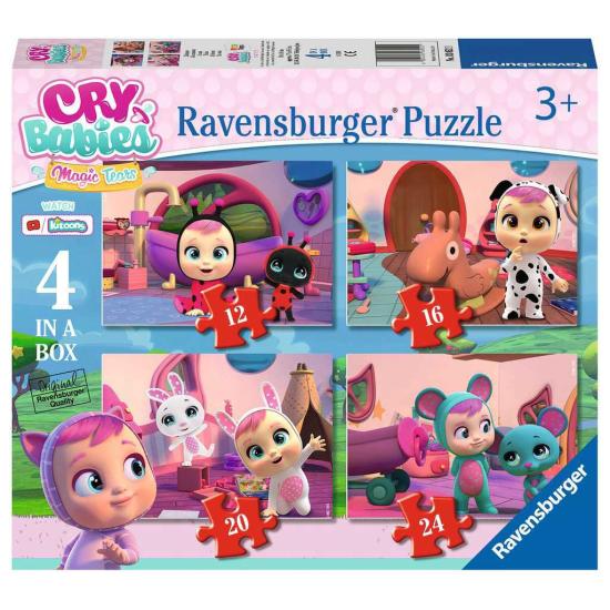 Ravensburger Cry Babies progressives Puzzle mit 12+16+20+24 Teil