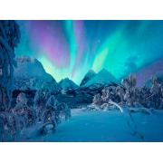 Puzzle Ravensburger Wenn die Nordlichter tanzen 1500 Teilen