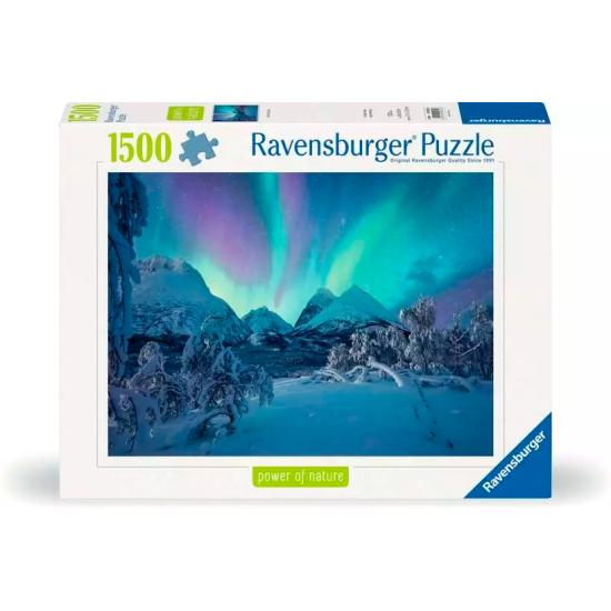 Puzzle Ravensburger Wenn die Nordlichter tanzen 1500 Teilen
