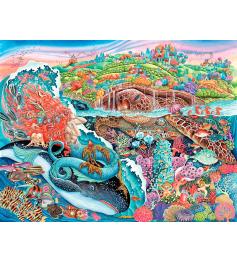 Puzzle Ravensburger Thalassische Geschichte 2000 Teile