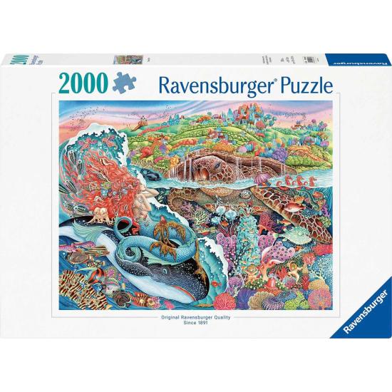 Puzzle Ravensburger Thalassische Geschichte 2000 Teile