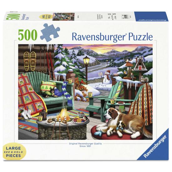 Puzzle Ravensburger Apres Den Ganzen Tag XXL 500 Teile