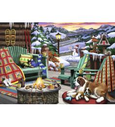 Puzzle Ravensburger Apres Den Ganzen Tag XXL 500 Teile