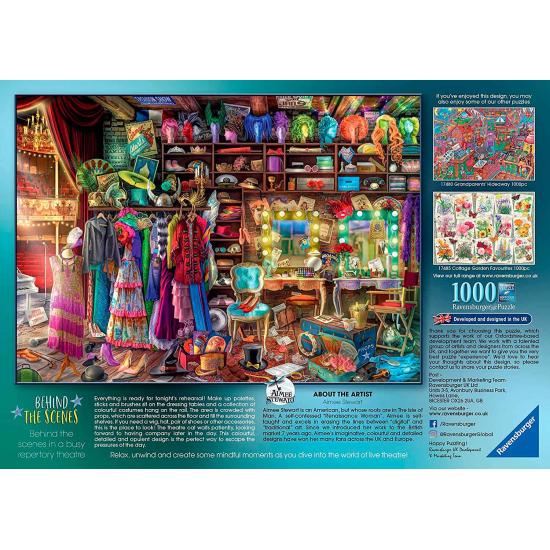 Ravensburger Behind the Scenes 1000-teiliges Puzzle