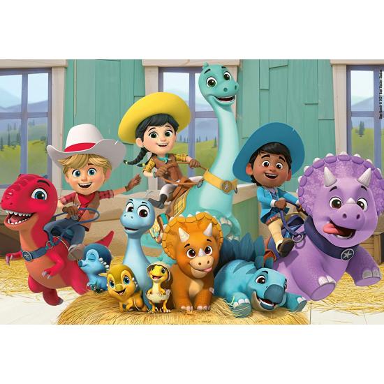 Ravensburger Dino Ranch 2x24-teiliges Puzzle