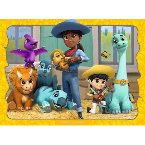 Ravensburger Dino Ranch progressives Puzzle mit 12+16+20+24 Teil
