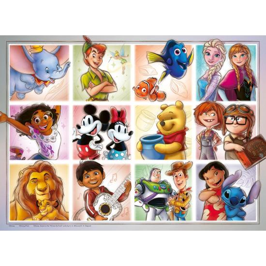 Puzzle Ravensburger Disney Multifiguren XXL 100 Teilen