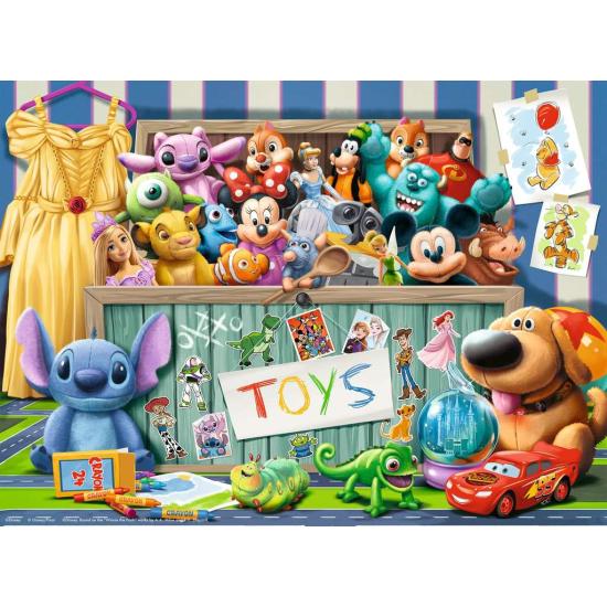 Puzzle Ravensburger Disney Pixar Multifiguren XXL 100 Teilen