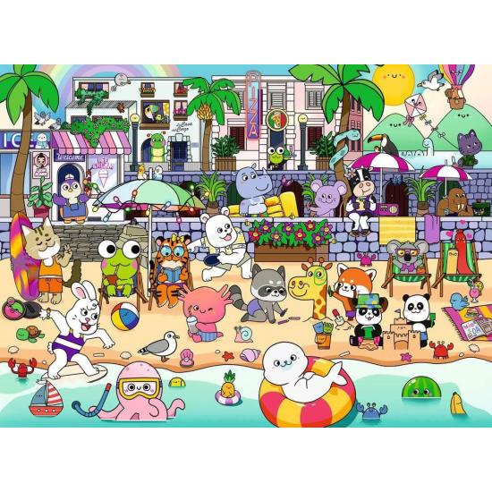 Puzzle Ravensburger XXL Spaß an der Küste mit 150 Teilen