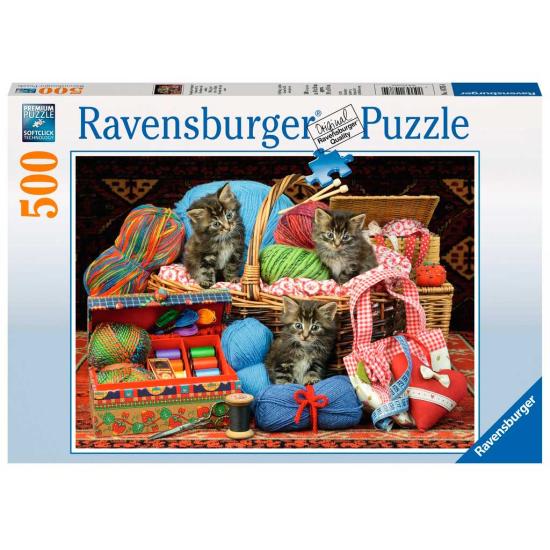 Ravensburger Puzzle Fun about Something Soft 500 Teile