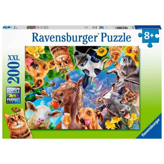 Ravensburger Puzzle Fun Animals on the Farm XXL von 200 Ravensburger Puzzle Fun Animals on the Farm XXL von 200