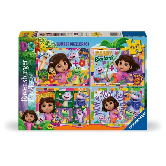 Ravensburger Dora 4x42-teiliges Puzzle