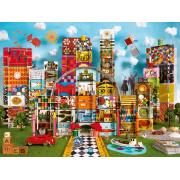 Ravensburger Eames House of Cards Fantasy-Puzzle mit 1500 Teilen