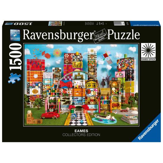 Ravensburger Eames House of Cards Fantasy-Puzzle mit 1500 Teilen