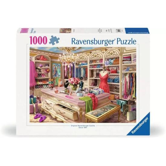 Puzzle Ravensburger Der Begehrte Kleiderschrank 1000 Teile