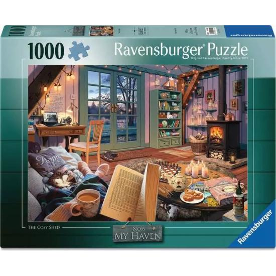 Puzzle Ravensburger Der Gemütliche Schuppen 1000 Teile