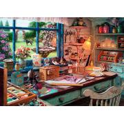 Puzzle Ravensburger Der Bastelschuppen 1000 Teile