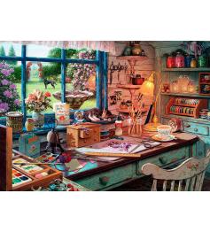 Puzzle Ravensburger Der Bastelschuppen 1000 Teile