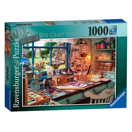 Puzzle Ravensburger Der Bastelschuppen 1000 Teile