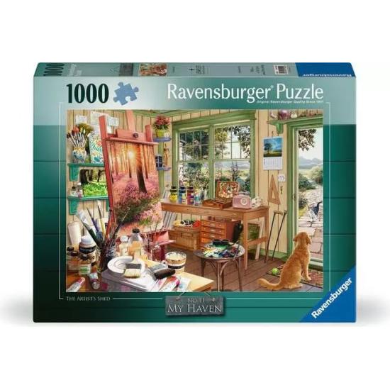 Puzzle Ravensburger Der Schuppen Des Künstlers 1000 Teile