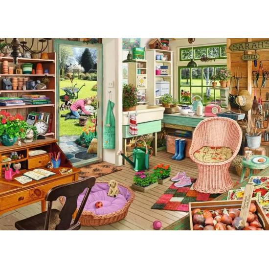 Puzzle Ravensburger Der Gartenschuppen 1000 Teile